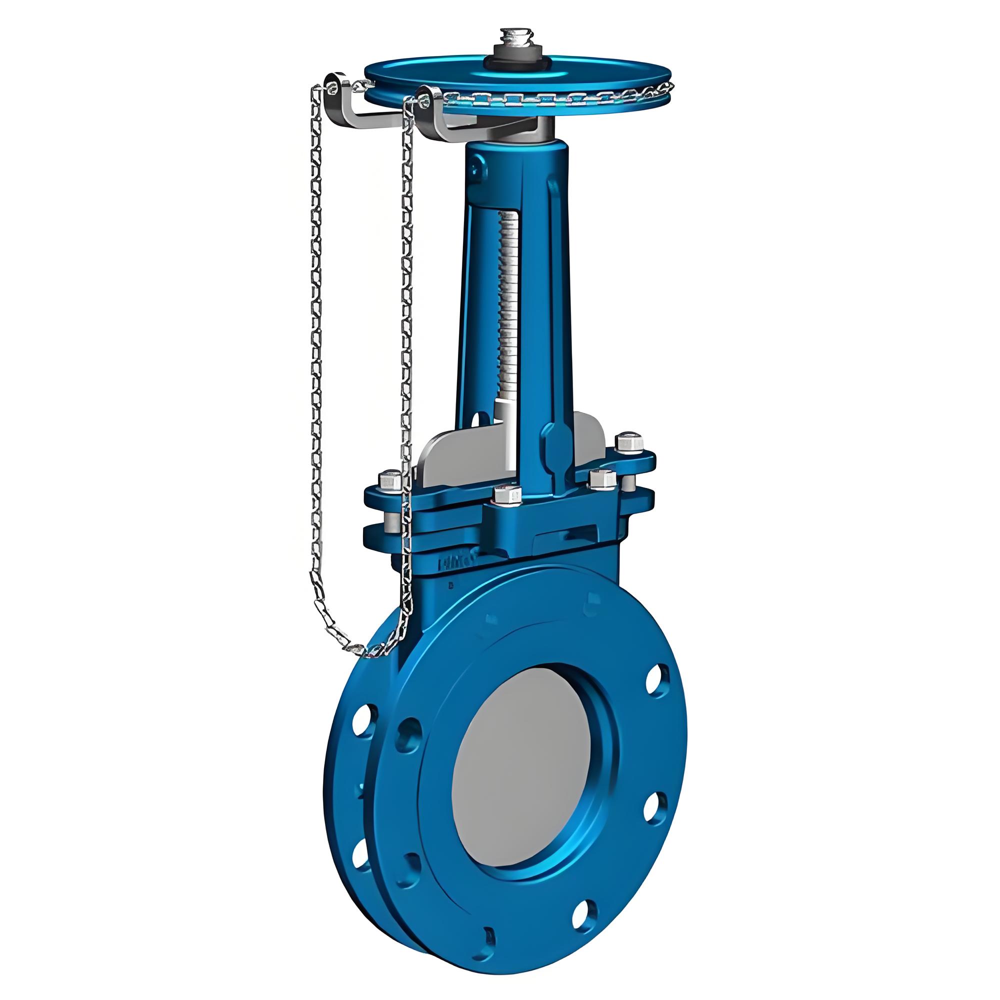 PZL973H-10 DN500鏈輪式花形電動(dòng)刀閘閥