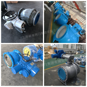 DN500，PN16電動全通徑偏心半球閥